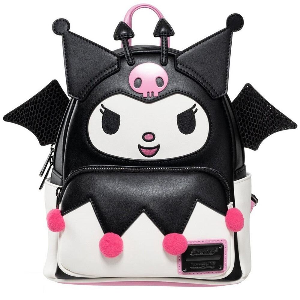 Loungefly Sanrio Kuromi Winged Cosplay Mini Backpack